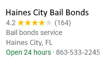 how bail works Haines City